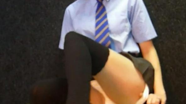 Schoolgirl Masturbation