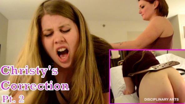 Christy's Correction - Part 2 - MP4