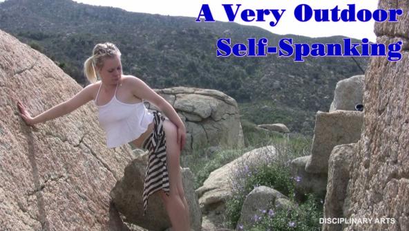 A VERY OUTDOOR SPANKING - MP4