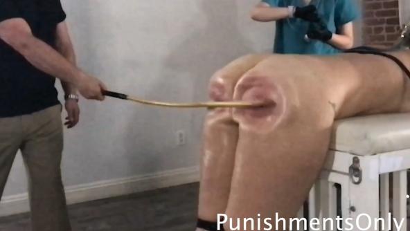 Dria's Judicial Caning -- Full Video