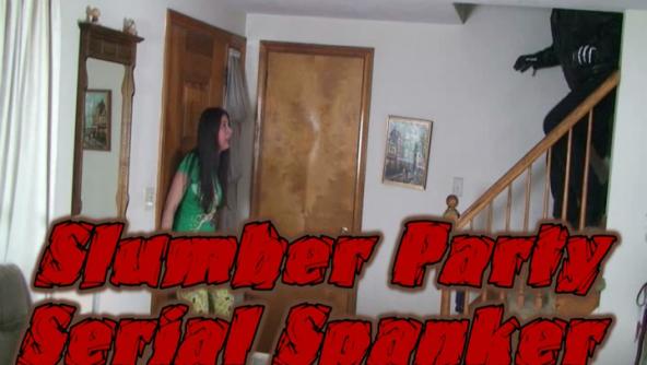 Party serial spanker: kat & sarah spanked together by an intruder! - mp4