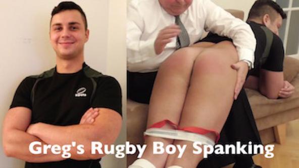 Gregâ€™s Rugby Boy Spanking