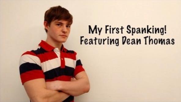 My First Spanking Featuring Dean Thomas 