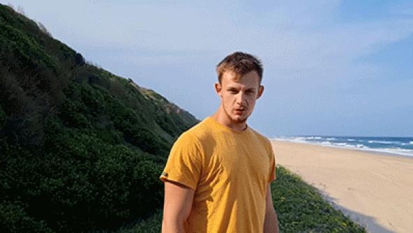 Gymboy at the Beach 