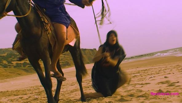 bedouin slave dragged behind horse and whipped by her master1