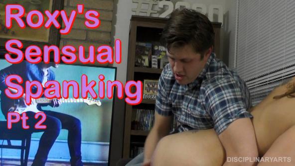 Roxy's Sensual Spanking Pt 2 - MP4