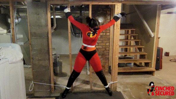 Calisa Bliss - ElastiGirl Bound and Pumped! (MP4 Format)