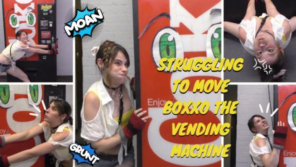 4K/ Ziva Fey Struggling To Move Boxxo Who Was Reborn As A Vending Machine