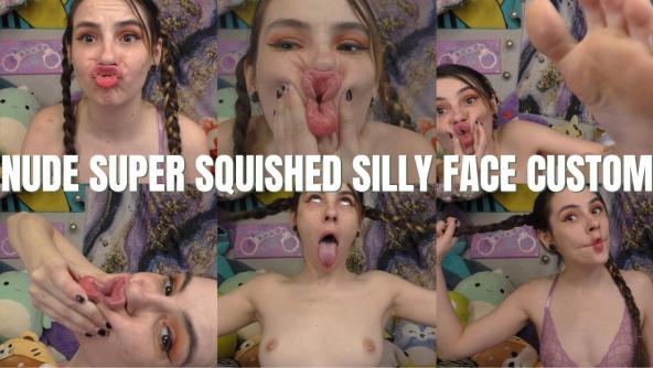 HD/ Ziva Fey - Nude Super Squished Silly Face Custom