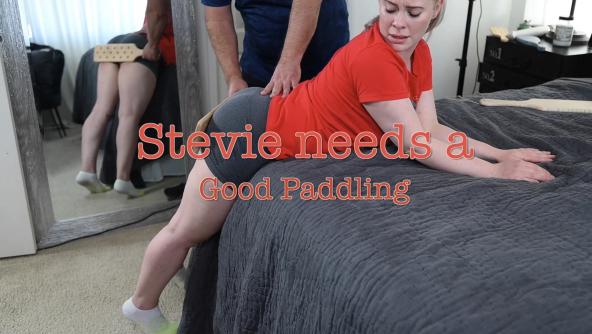 Stevie needs a good Paddling HD 1080p M4v