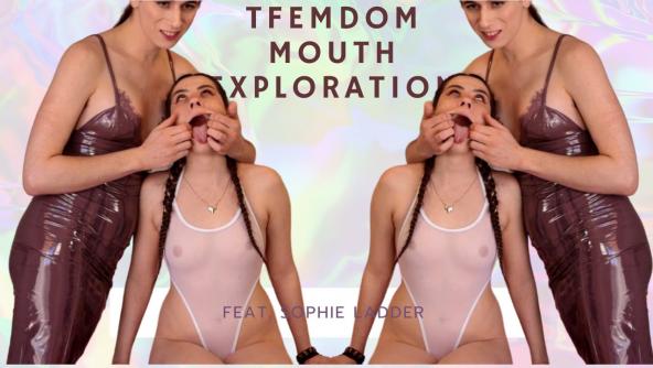 HD/ Ziva Fey TFemdom Mouth Exploration By Sophie Ladder