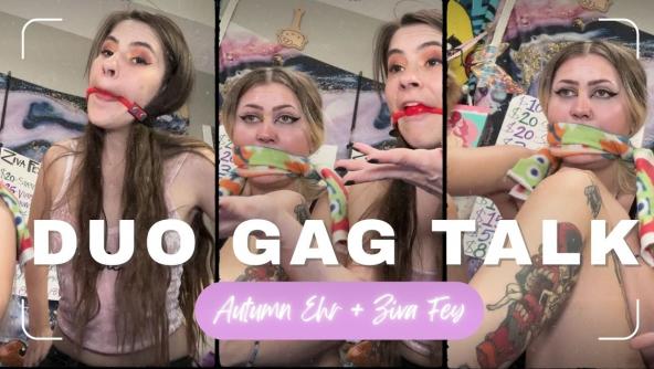 4K/ Ziva Fey - Duo Gag Talk With Autumn Ehr