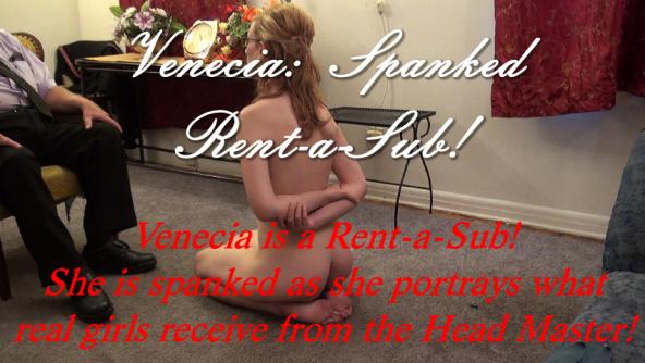 Mila as Venecia:  Spanked Rent-a-Sub