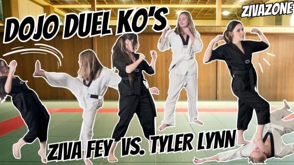 HD/ Ziva Fey - Dojo Duel KOs: Ziva vs. Tyler