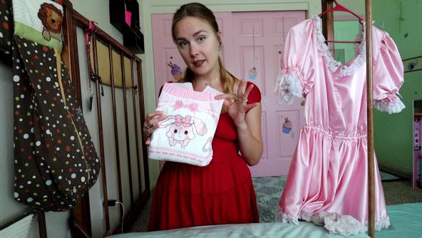 Sensual Diaper Sissification and hole training with Vika