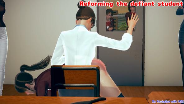 [CG Animation] #51 Reforming the defiant student (Chapter2 of 3:The Punishment Room)