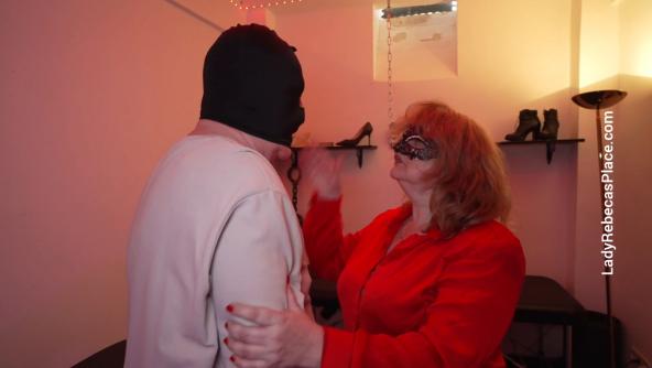 Hand and paddle spanking 