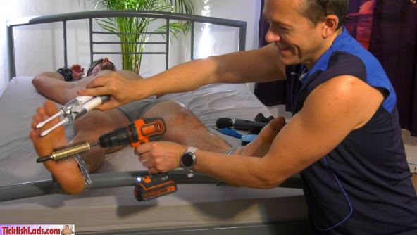 Dorian Spreadeagle Tickling 4K Part 2