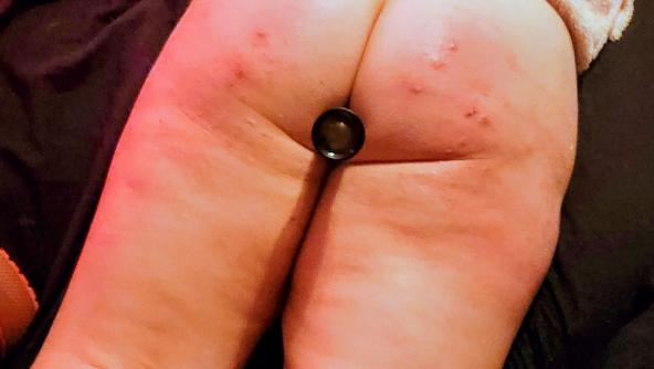 Anally Punished in front of friends