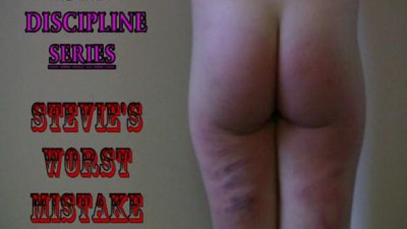 REAL DISCIPLINE SERIES: Stevie's Worst Mistake (Kyles Girlfriend Stevie given the worst spanking of her life for breaking the windshield in anger!)