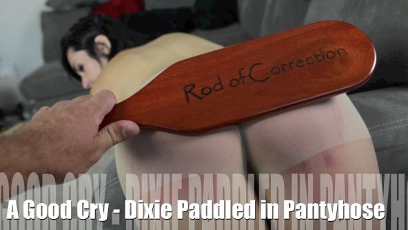 A Good Cry for Dixie- The Hardest Spanking of her Life